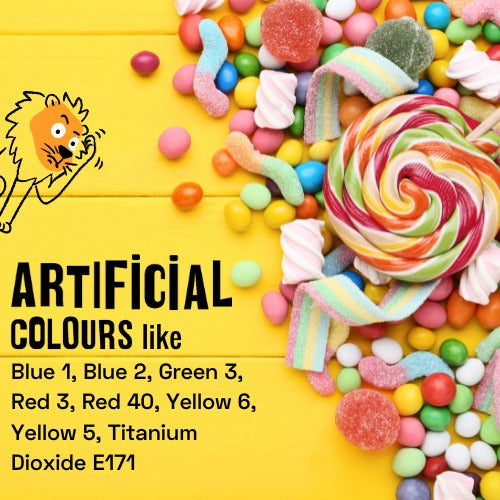 The Hidden Dangers of Artificial Colours and Preservatives in Candies