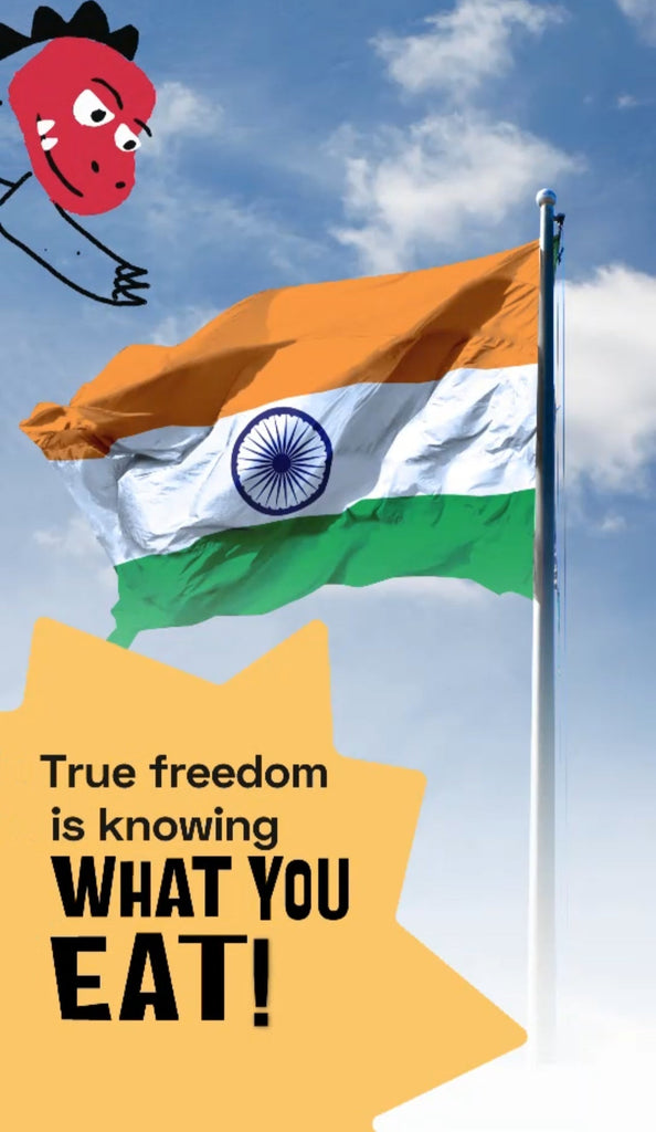 True freedom is knowing what you eat!
